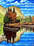 Acrylic and oil painting