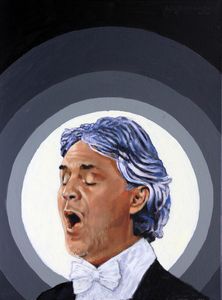 Andrea Bocelli - Paintings by John Lautermilch