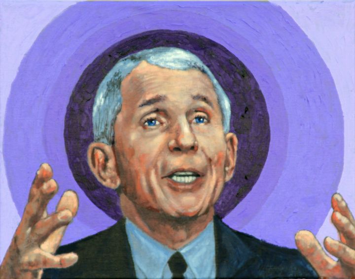 Dr. Anthony Fauci - Paintings by John Lautermilch