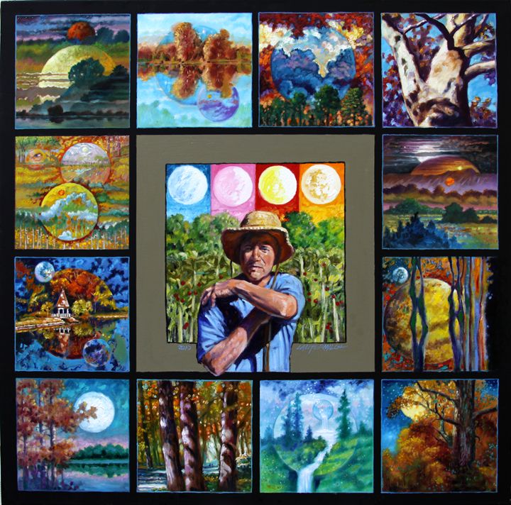 Seventy Two Seasons - Paintings by John Lautermilch