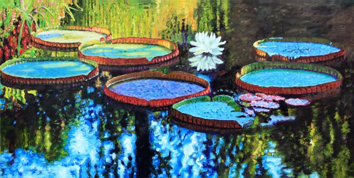 Quiet Morning Sunlight - Paintings by John Lautermilch
