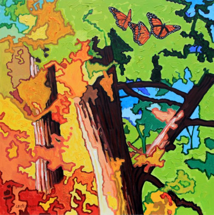 Autumn Migration - Paintings by John Lautermilch
