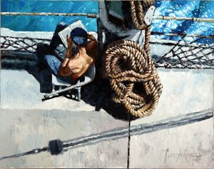 Off Duty - Paintings by John Lautermilch