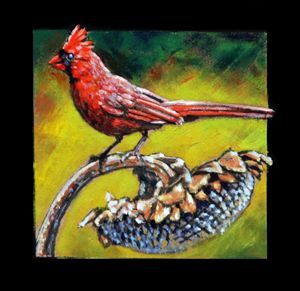 Bird #4 - Paintings by John Lautermilch