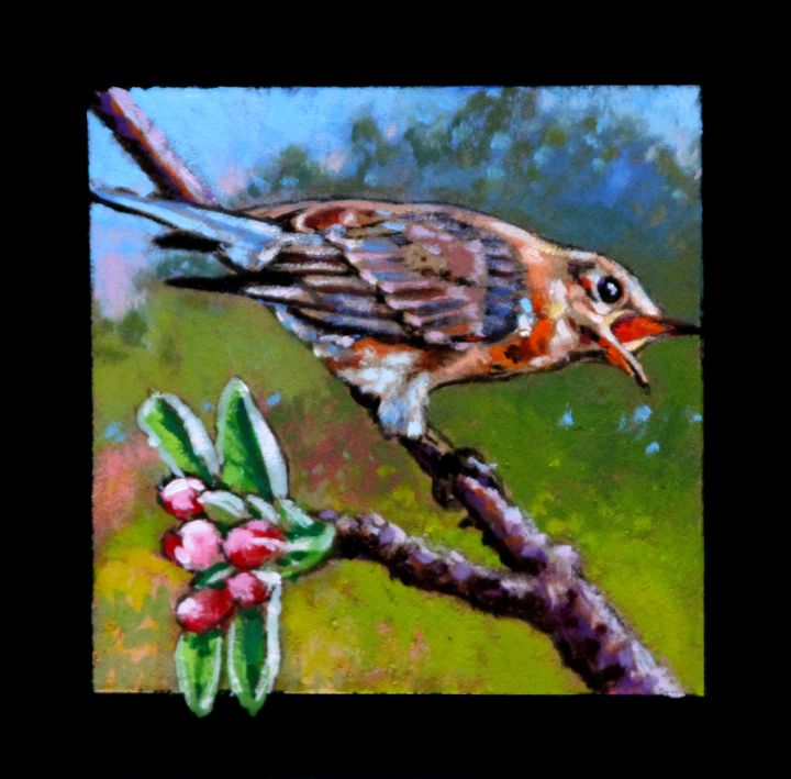 Bird #5 - Paintings by John Lautermilch