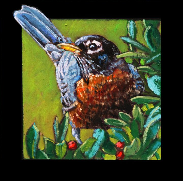 Bird #9 - Paintings by John Lautermilch