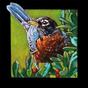 Bird #9 - Paintings by John Lautermilch