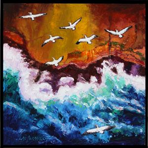 Freedom to Migrate - Paintings by John Lautermilch