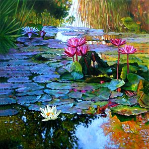 Expressions from the Garden - Paintings by John Lautermilch