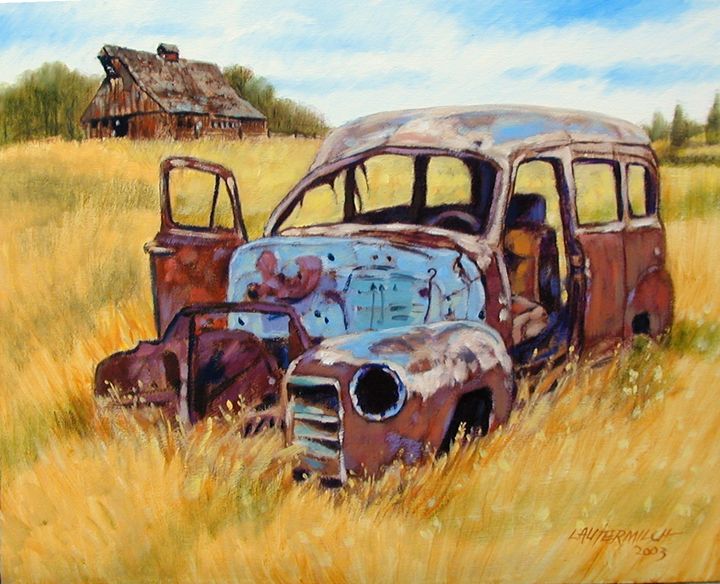 Out to Pasture - Paintings by John Lautermilch