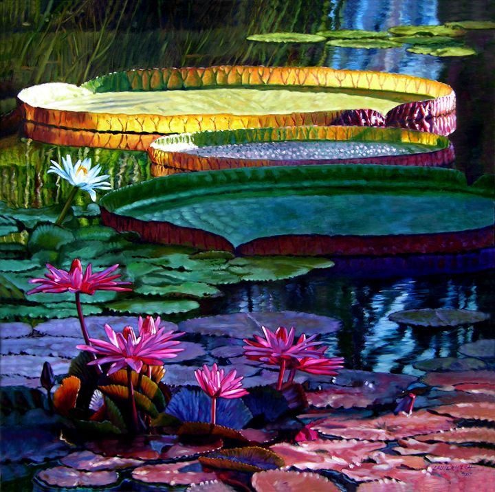 Stillness of Color and Light - Paintings by John Lautermilch
