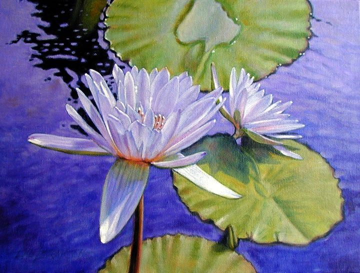 Sunlit Petals - Paintings by John Lautermilch - Paintings & Prints ...