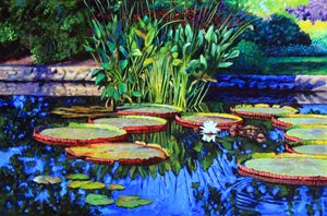 In the Stillness of the Garden - Paintings by John Lautermilch