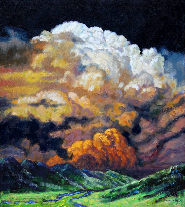 Entering The Valley - Paintings by John Lautermilch