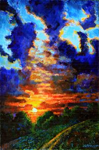 Darkness Closing In - Paintings by John Lautermilch