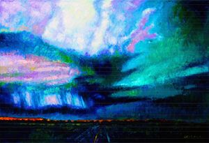 Storm Chasing - Paintings by John Lautermilch