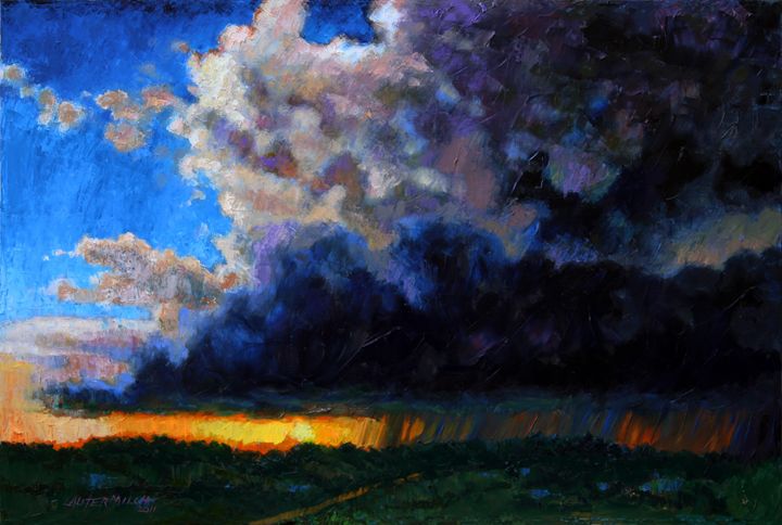 April Showers - Paintings by John Lautermilch