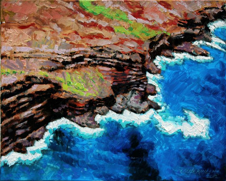 Building Layer by Layer - Paintings by John Lautermilch