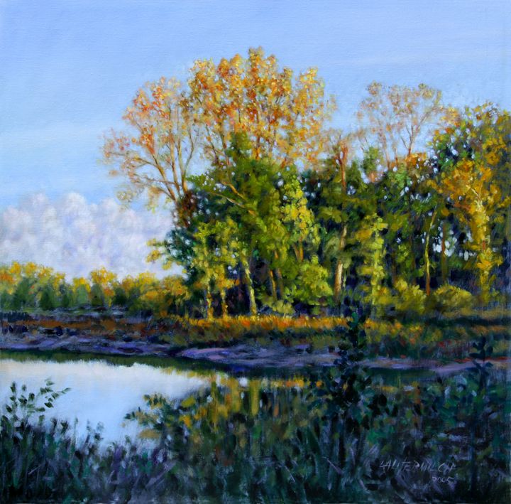 Quiet Cove - Paintings by John Lautermilch
