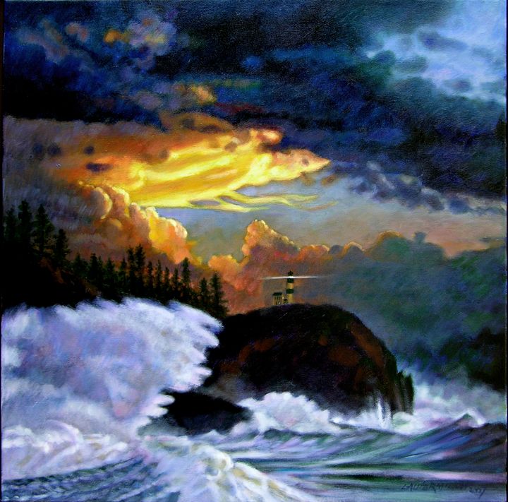 Shelter from the Storm - Paintings by John Lautermilch