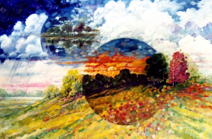 Memories of Earth - Paintings by John Lautermilch