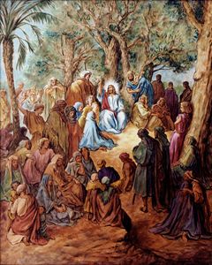 The Sermon on the Mount - Paintings by John Lautermilch