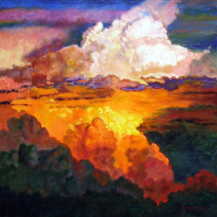 I'll Fly Away Oh Glory - Paintings by John Lautermilch