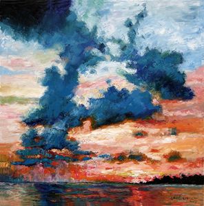DANCING CRANES - YS Gallery - Paintings & Prints, Animals