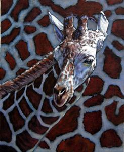 Giraff - Paintings by John Lautermilch