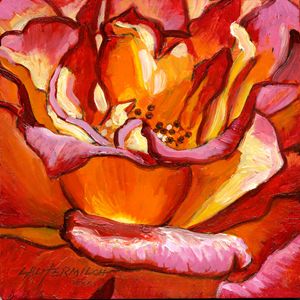 Heart of the Rose #2 - Paintings by John Lautermilch