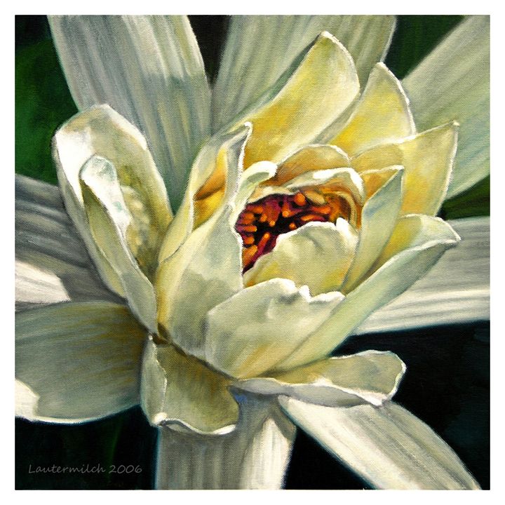 Petals of Ivory - Paintings by John Lautermilch