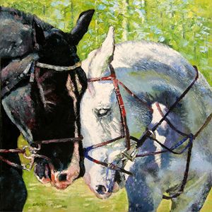 Bridled Love - Paintings by John Lautermilch