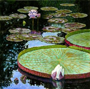 Calm Reflections - Paintings by John Lautermilch