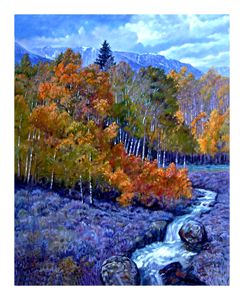 Rocky Mountain Gold 61-2004 - Paintings by John Lautermilch