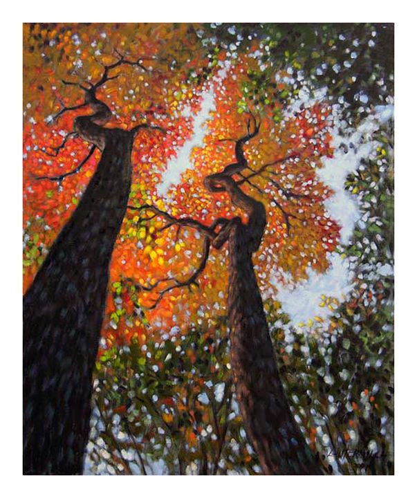 Reaching for the Light - Paintings by John Lautermilch