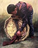 Oil painting on canvas