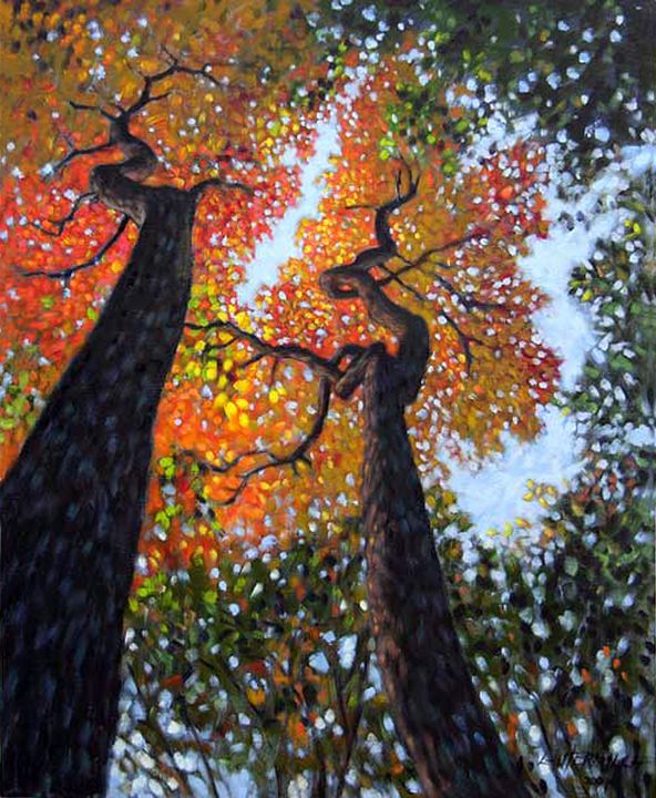 Reaching for the Light - Paintings by John Lautermilch