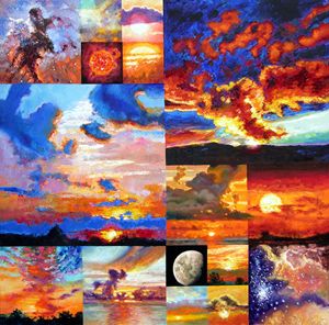Sunrise, Sunset, Sunrise... - Paintings by John Lautermilch