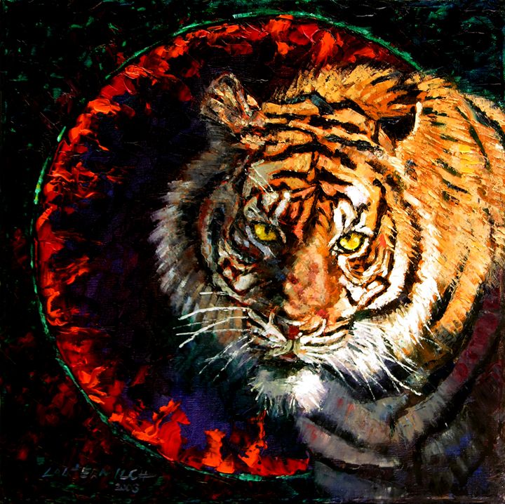 Through the Ring of Fire - Paintings by John Lautermilch