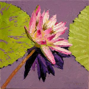 Painted Lily 20-2008 - Paintings by John Lautermilch