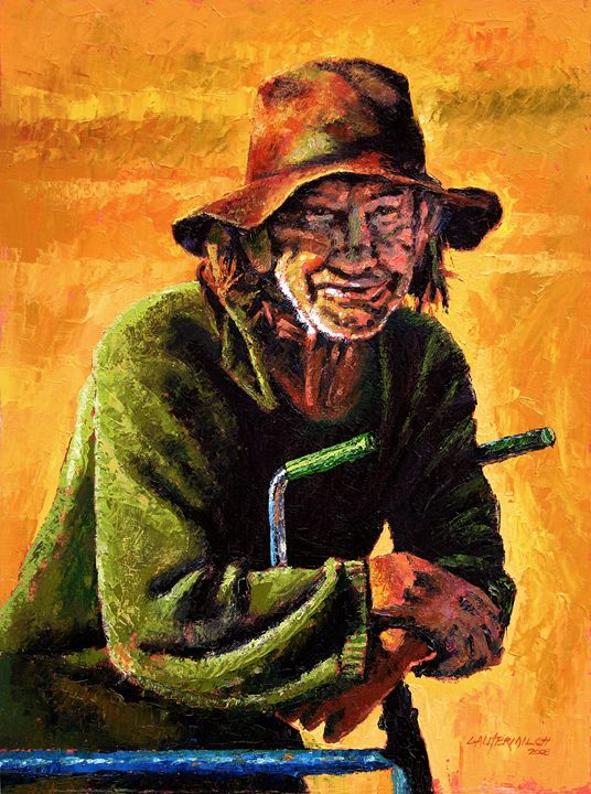 Homeless - Paintings by John Lautermilch