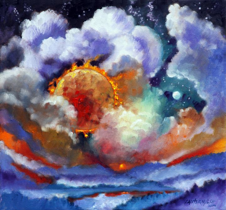 The Day the Sun Stood Still 74-2009 - Paintings by John Lautermilch