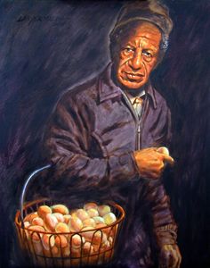 Egg Man 3-2003 - Paintings by John Lautermilch