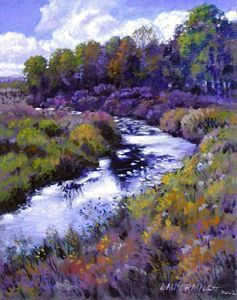 Brush Colorado 5-2003 - Paintings by John Lautermilch