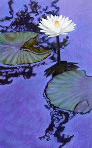 Dancing Reflections 41-2003 - Paintings by John Lautermilch