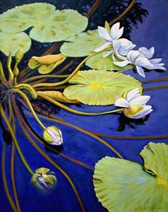 Trailing Beauty 4-2002 - Paintings by John Lautermilch