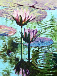 The Beauty of the Lilies - Paintings by John Lautermilch