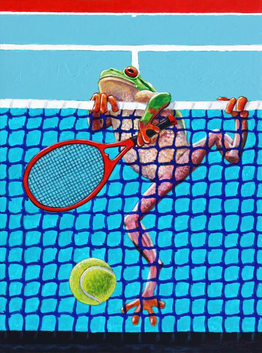 A Net Violation - Paintings by John Lautermilch