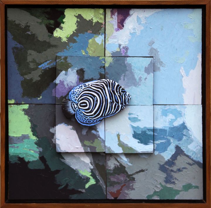 Tropical Fish #2 - Paintings by John Lautermilch