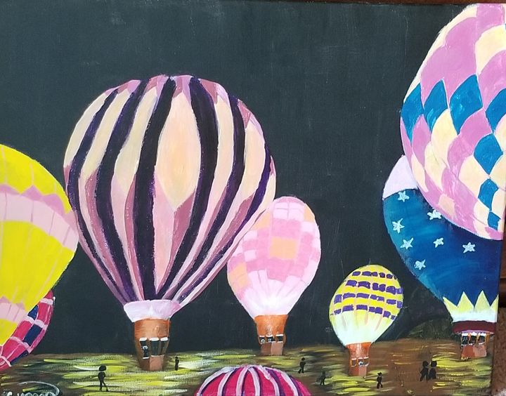 Balloons galore - Artbycindyj